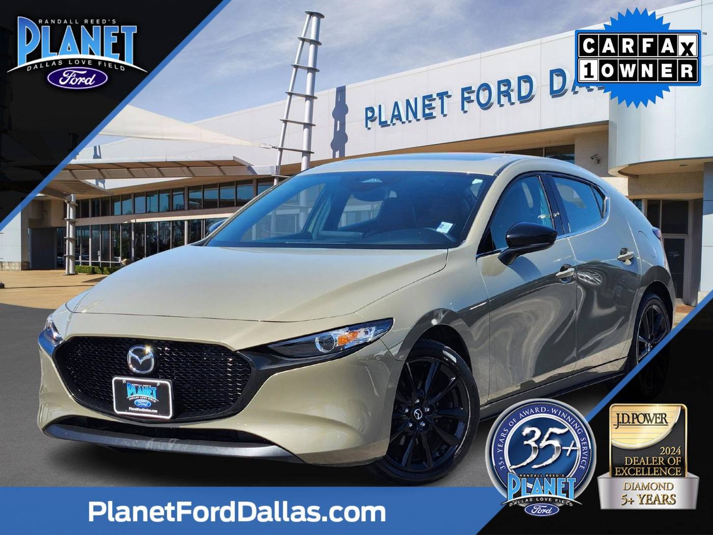 2024 Mazda Mazda3 Carbon Turbo — Hatchback — 33,199 mi — Dallas, TX