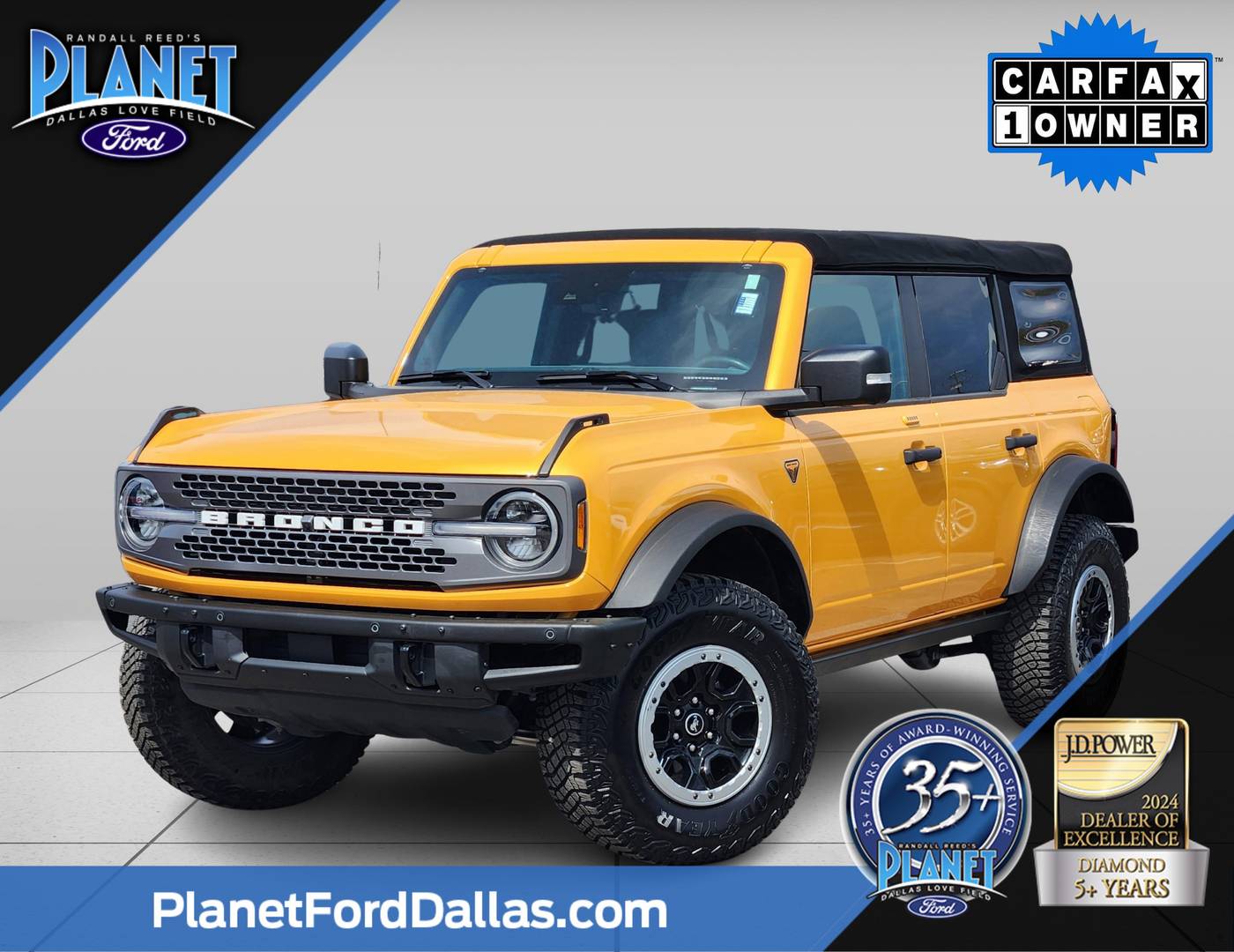 2022 Ford Bronco Badlands — SUV — 15,437 mi — Dallas, TX