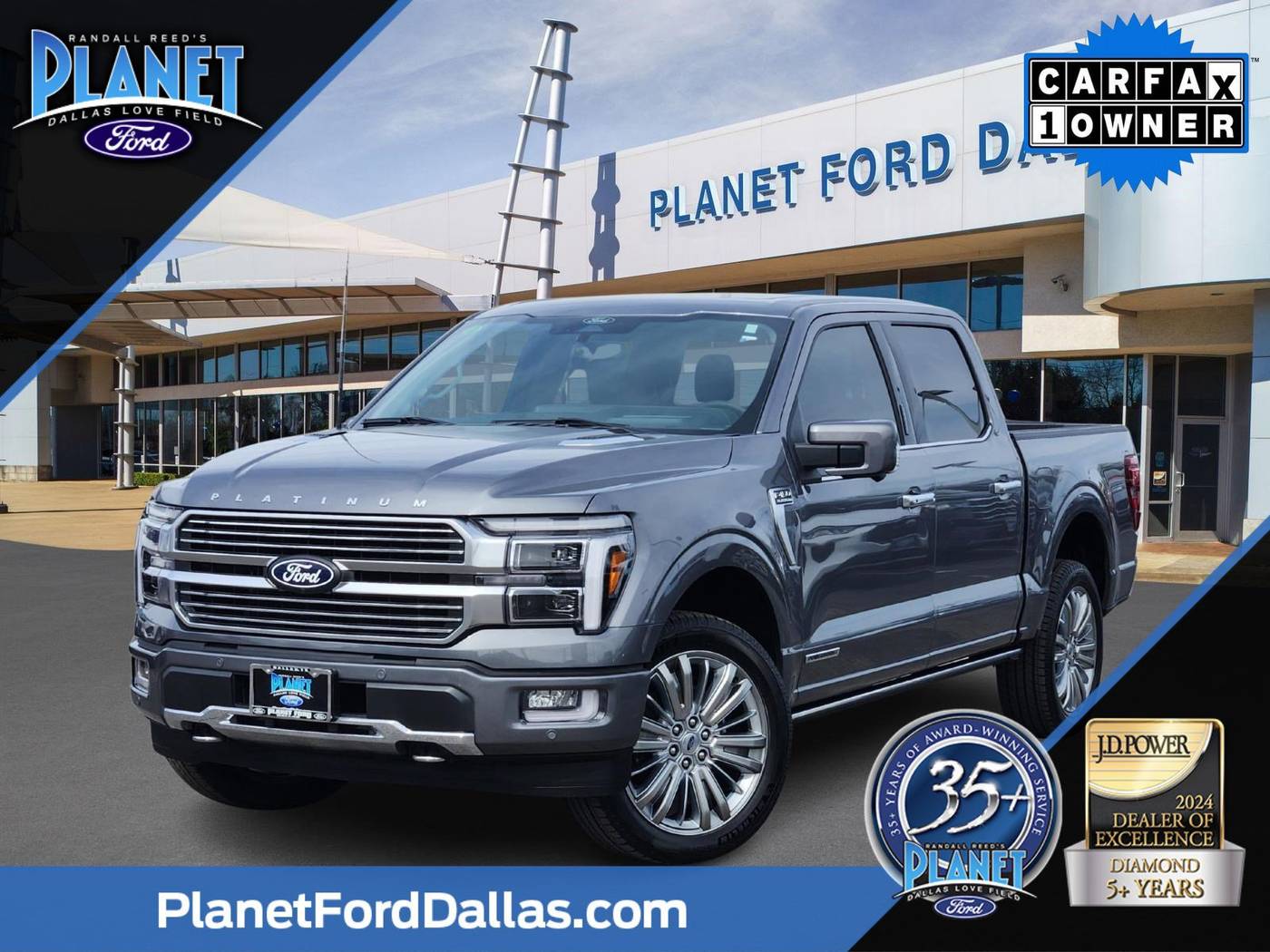 2024 Ford F-150 Platinum — Pickup Truck — 4,360 mi — Dallas, TX