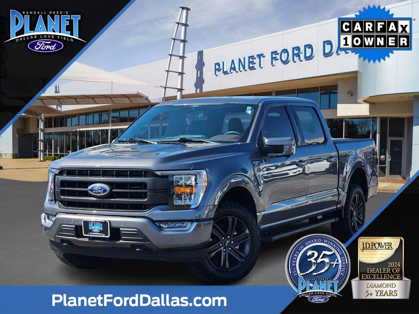 2021 Ford F-150 Lariat — Pickup Truck — 54,565 mi — Dallas, TX