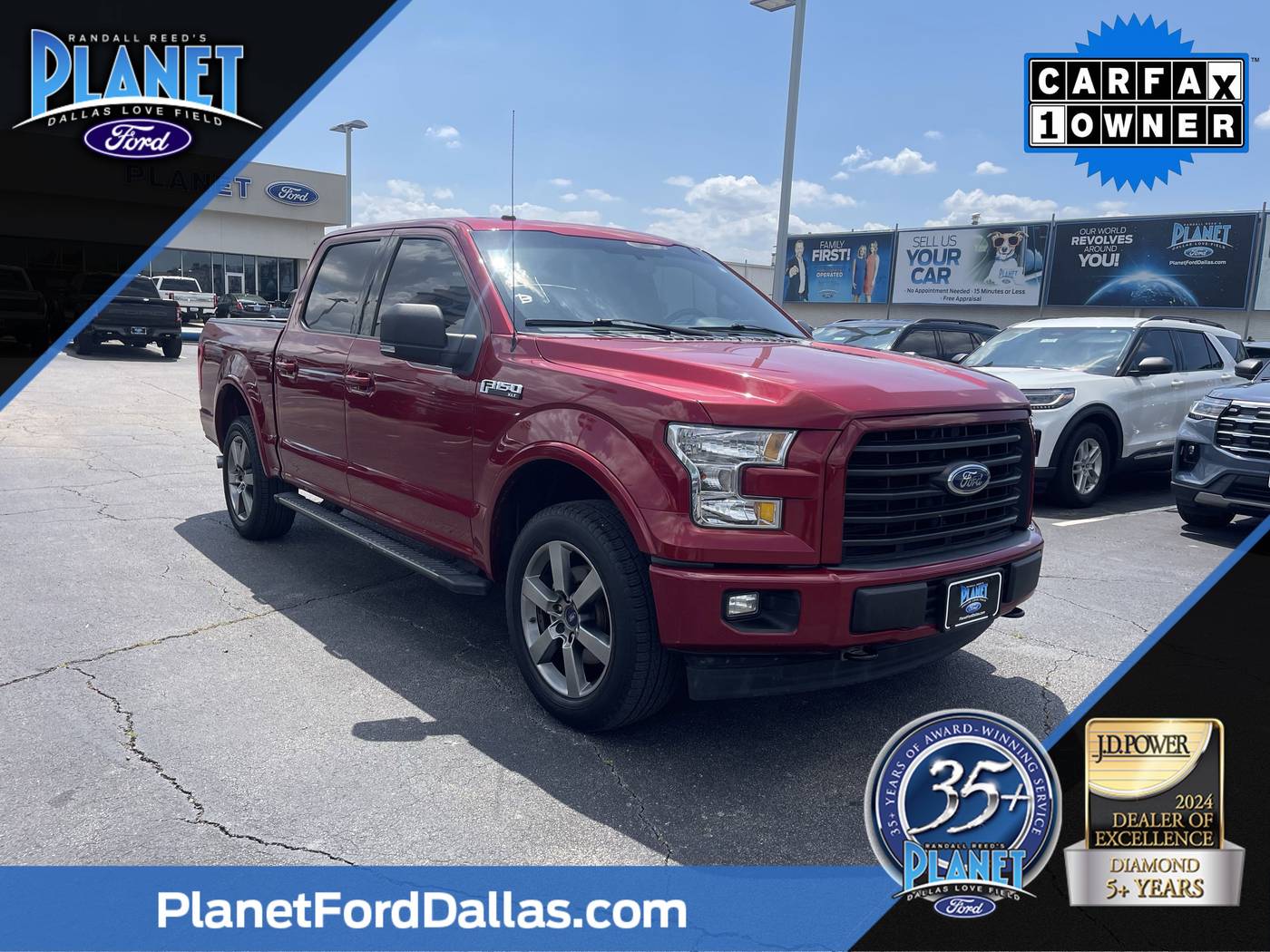 2017 Ford F-150 XLT — Pickup Truck — 76,231 mi — Dallas, TX