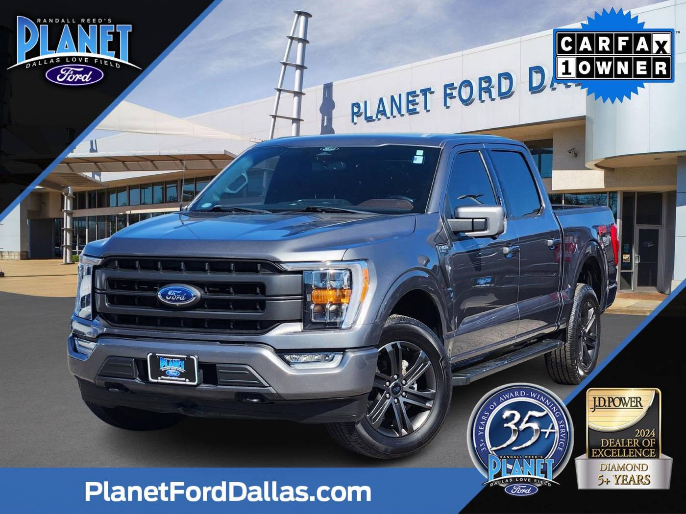2022 Ford F-150 Lariat — Pickup Truck — 72,460 mi — Dallas, TX