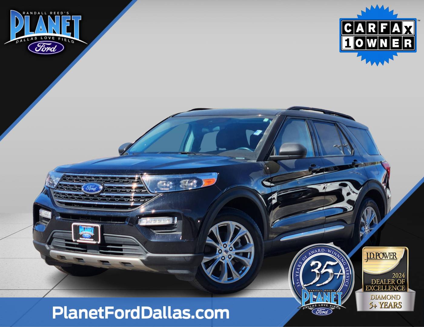 2022 Ford Explorer XLT — SUV — 34,765 mi — Dallas, TX