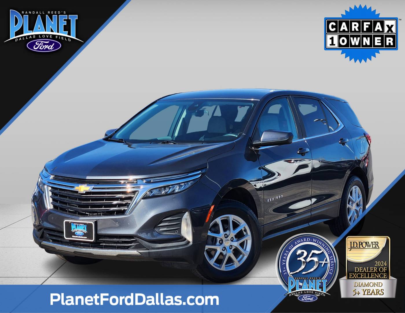 2023 Chevrolet Equinox LT — SUV — 34,100 mi — Dallas, TX