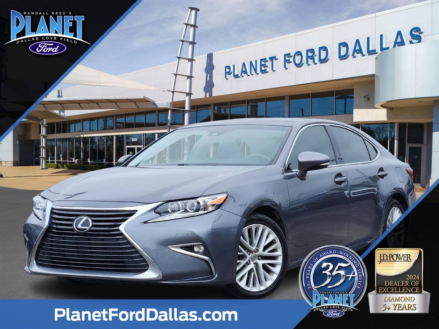 2016 Lexus ES ES 350 — Sedan — 117,420 mi — Dallas, TX