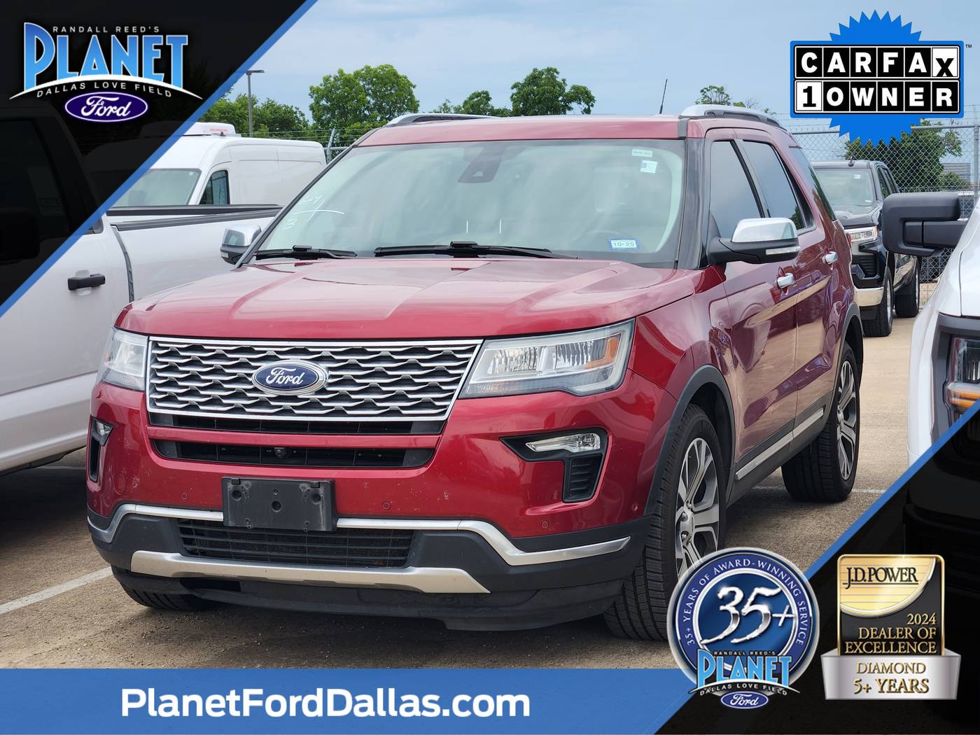 2018 Ford Explorer Platinum — SUV — 66,466 mi — Dallas, TX