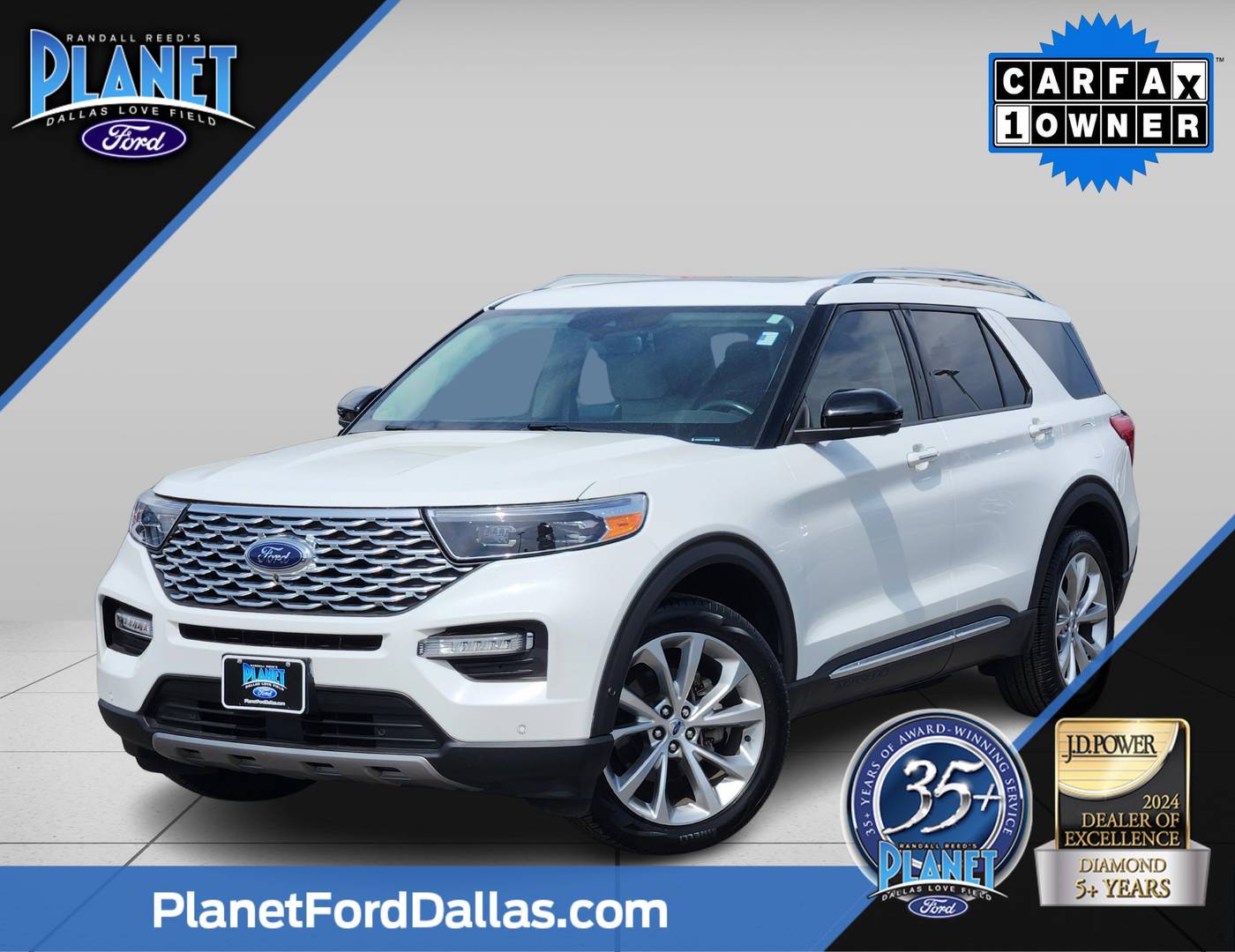 2021 Ford Explorer Platinum — SUV — 41,288 mi — Dallas, TX
