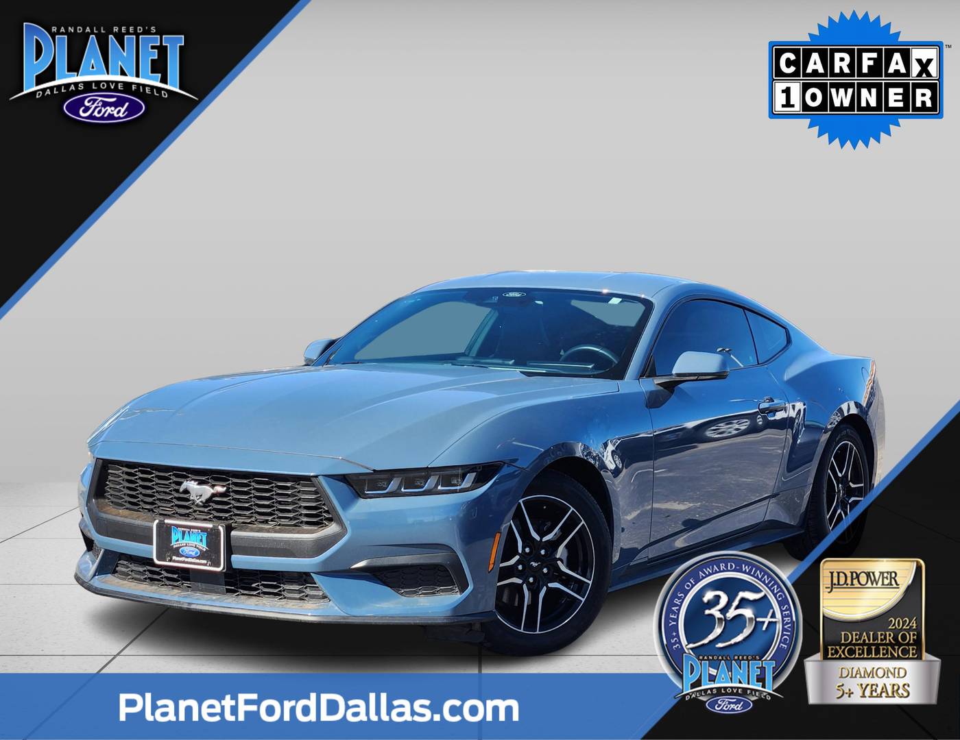 2024 Ford Mustang EcoBoost — Coupe — 8,340 mi — Dallas, TX