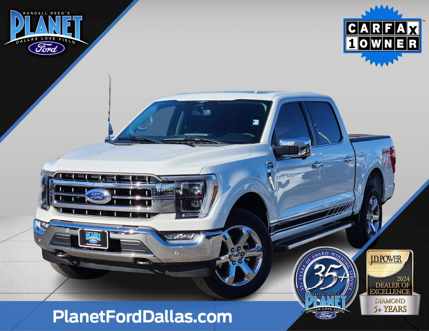 2023 Ford F-150 Lariat — Pickup Truck — 32,134 mi — Dallas, TX