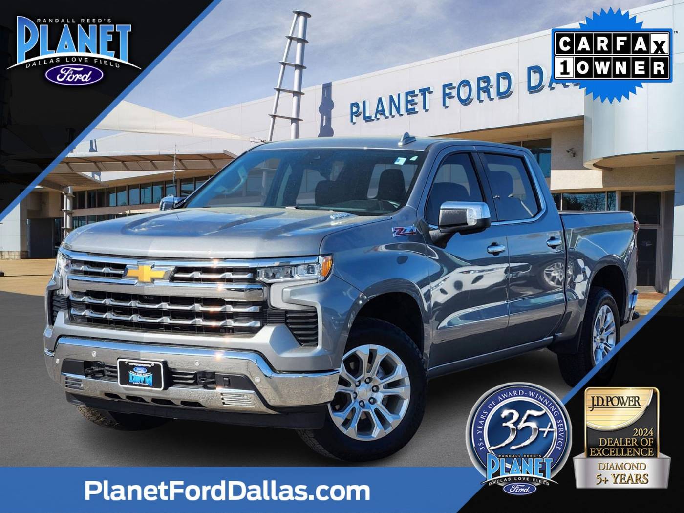 2023 Chevrolet Silverado 1500 LTZ — Pickup Truck — 21,527 mi — Dallas, TX