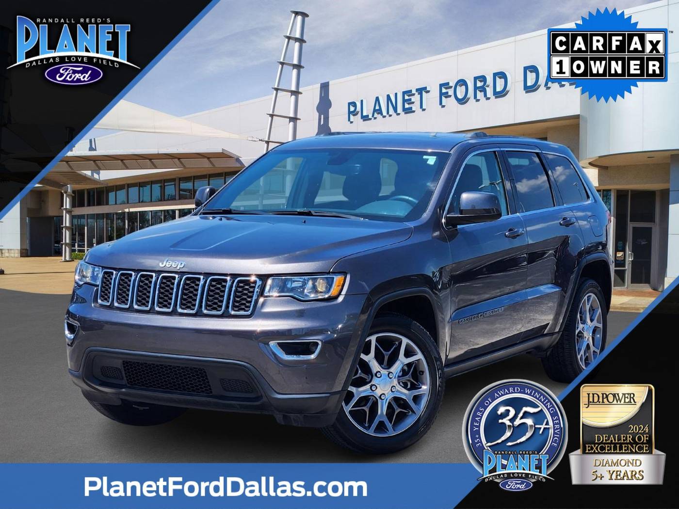 2021 Jeep Grand Cherokee WK Laredo X — SUV — 34,573 mi — Dallas, TX