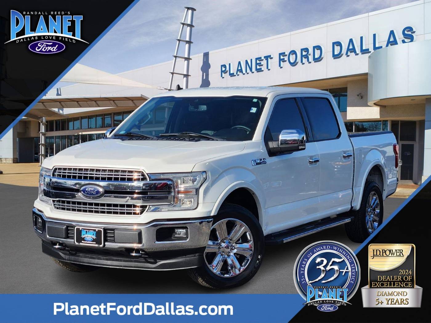 2020 Ford F-150 Lariat — Pickup Truck — 57,223 mi — Dallas, TX