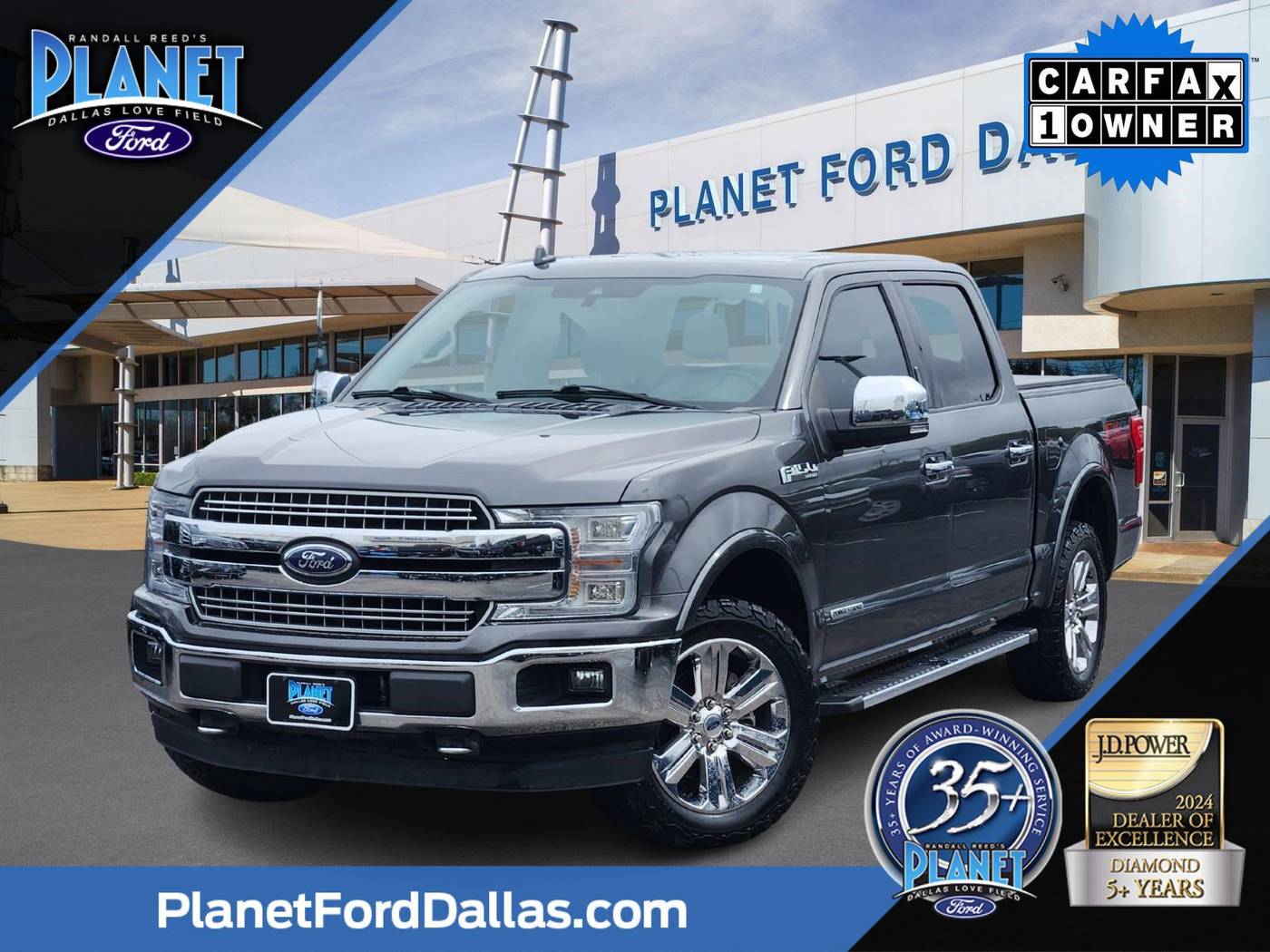 2018 Ford F-150 Lariat — Pickup Truck — 87,409 mi — Dallas, TX