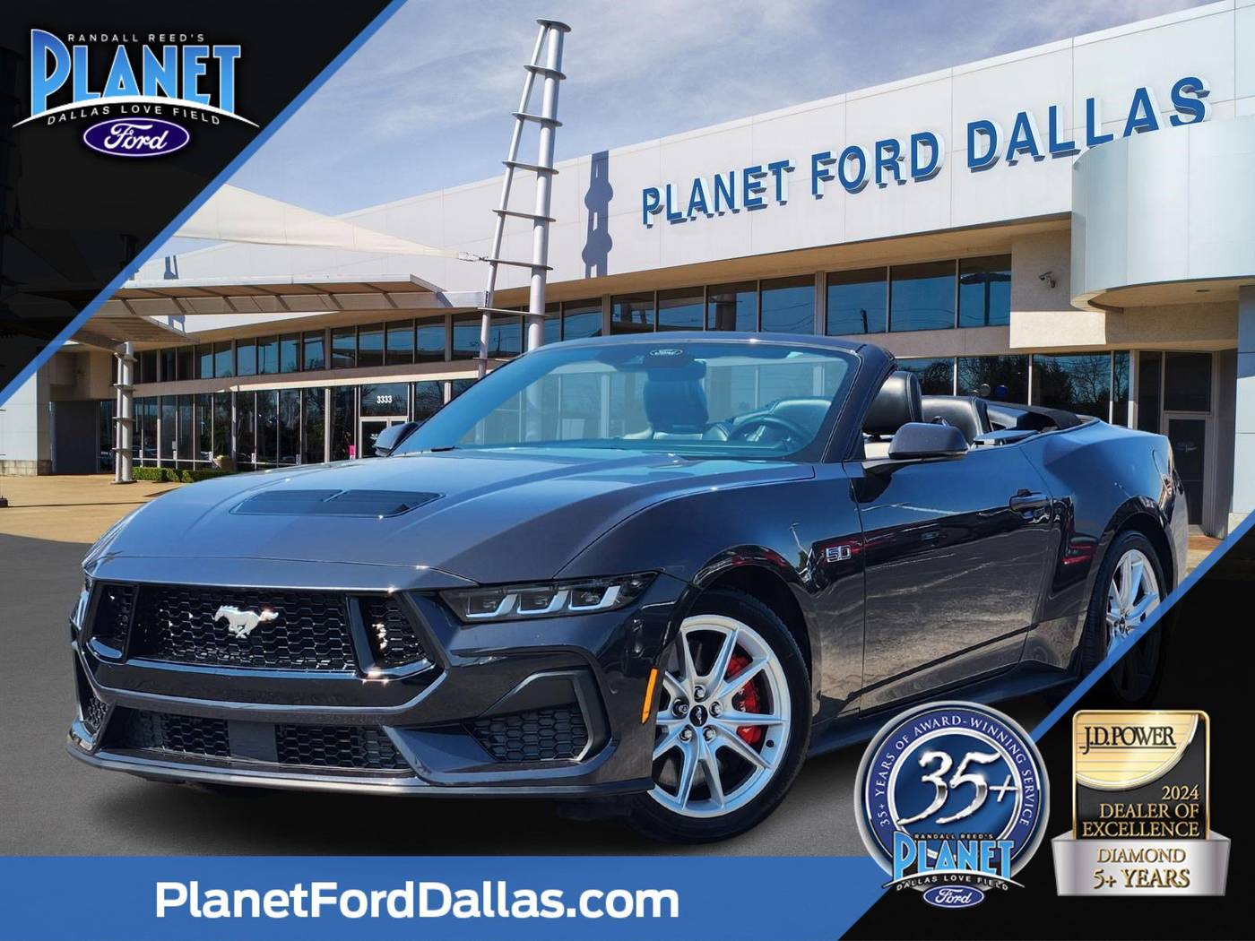 2024 Ford Mustang GT Premium — Convertible — 19,231 mi — Dallas, TX