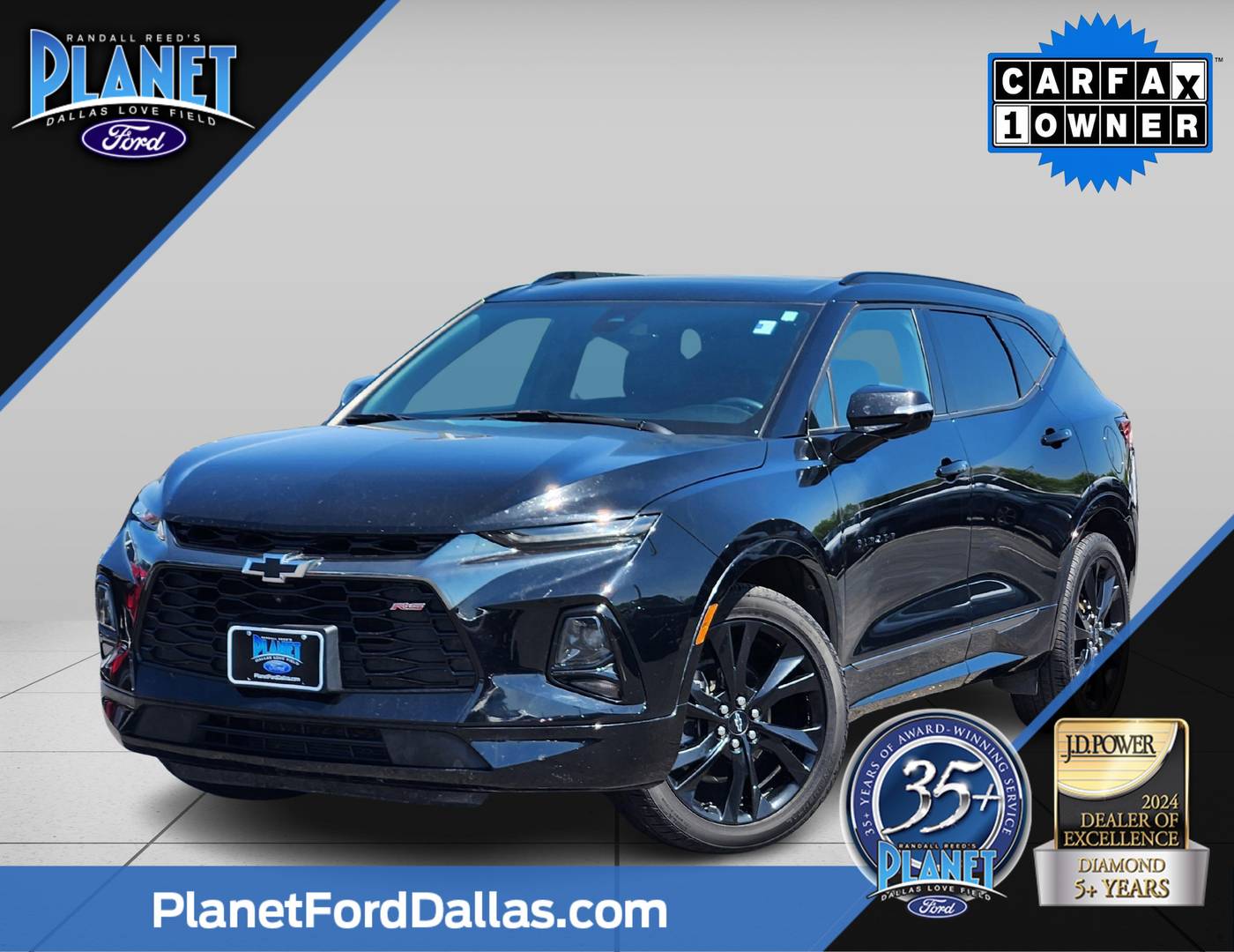 2021 Chevrolet Blazer RS — SUV — 50,379 mi — Dallas, TX