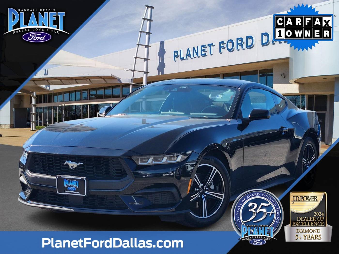 2024 Ford Mustang EcoBoost — Coupe — 29,080 mi — Dallas, TX