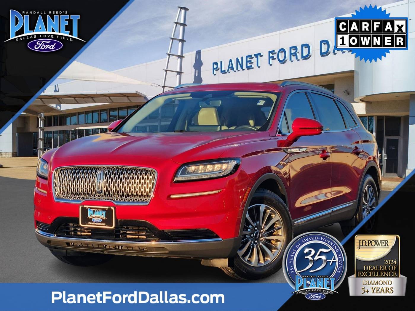 2021 Lincoln Nautilus Standard — SUV — 36,537 mi — Dallas, TX
