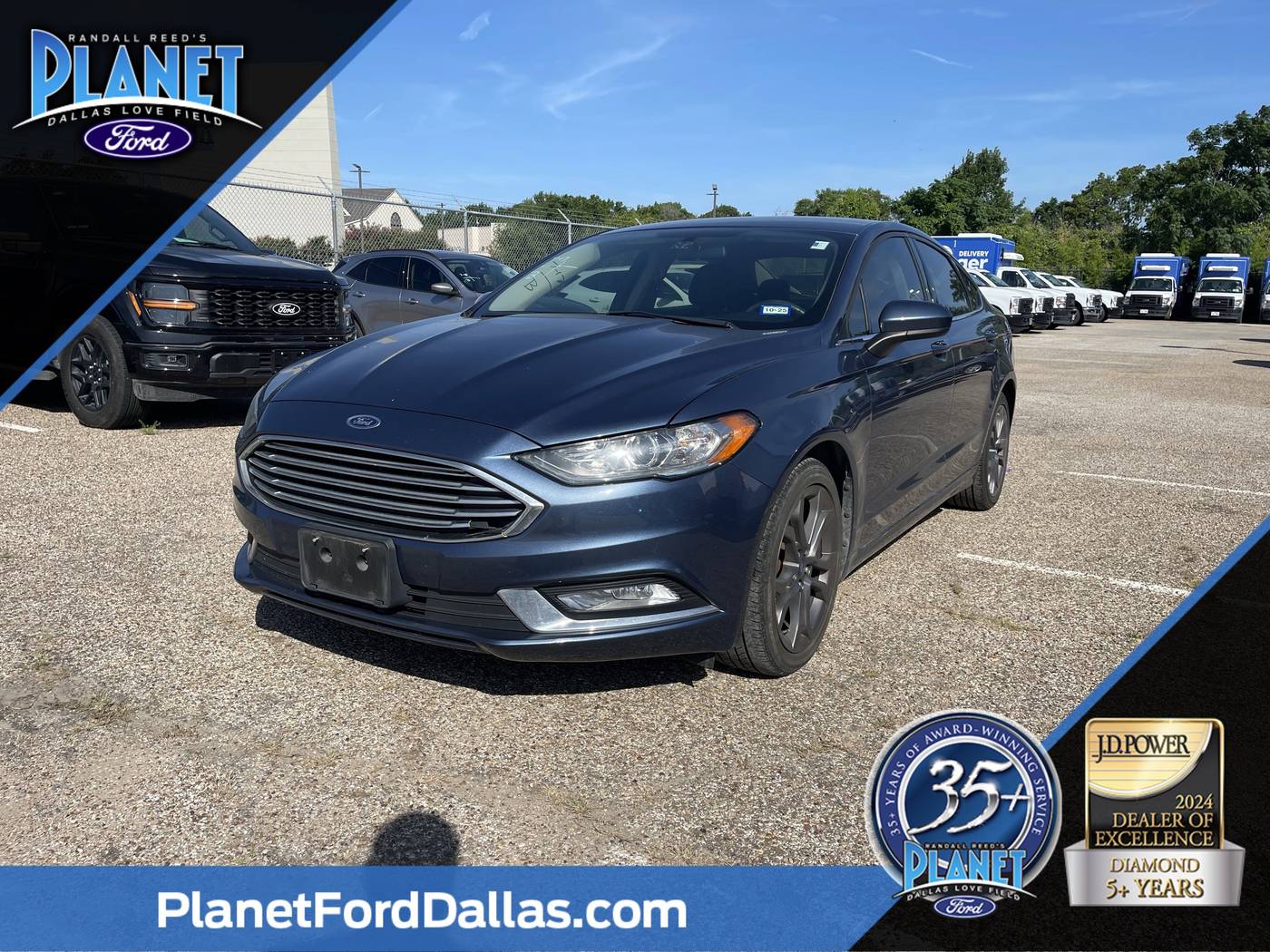2018 Ford Fusion SE — Sedan — 76,580 mi — Dallas, TX