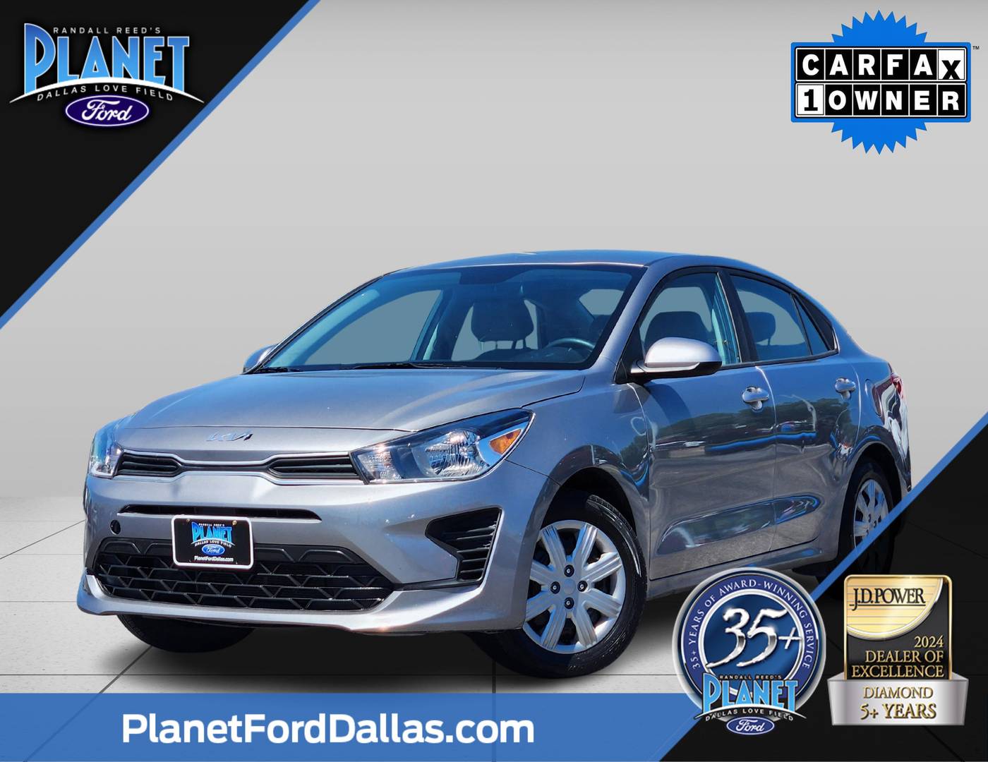 2023 Kia Rio S — Sedan — 40,655 mi — Dallas, TX