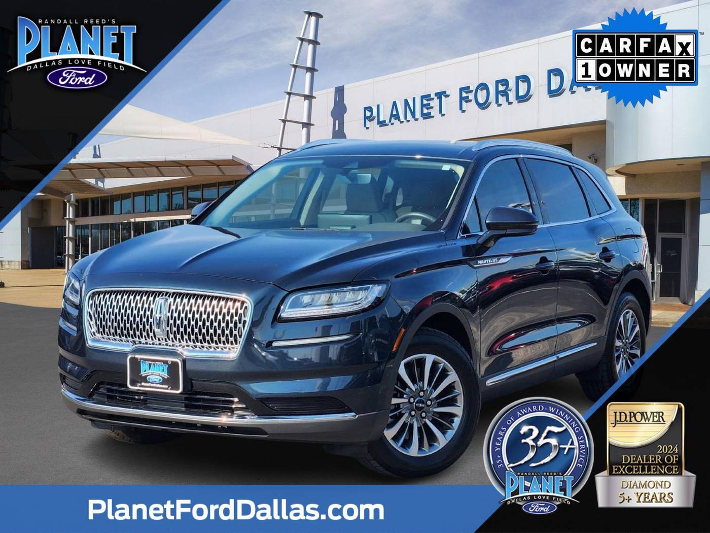2021 Lincoln Nautilus Standard — SUV — 27,835 mi — Dallas, TX