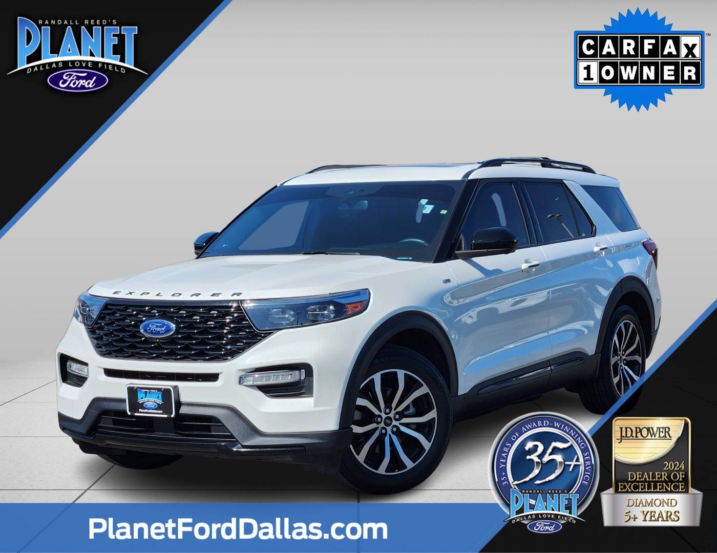 2022 Ford Explorer ST-Line — SUV — 38,847 mi — Dallas, TX