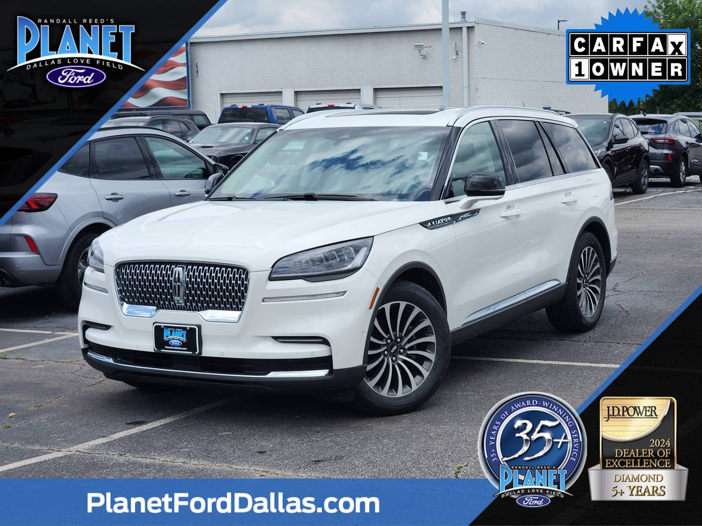 2022 Lincoln Aviator Reserve — SUV — 44,563 mi — Dallas, TX