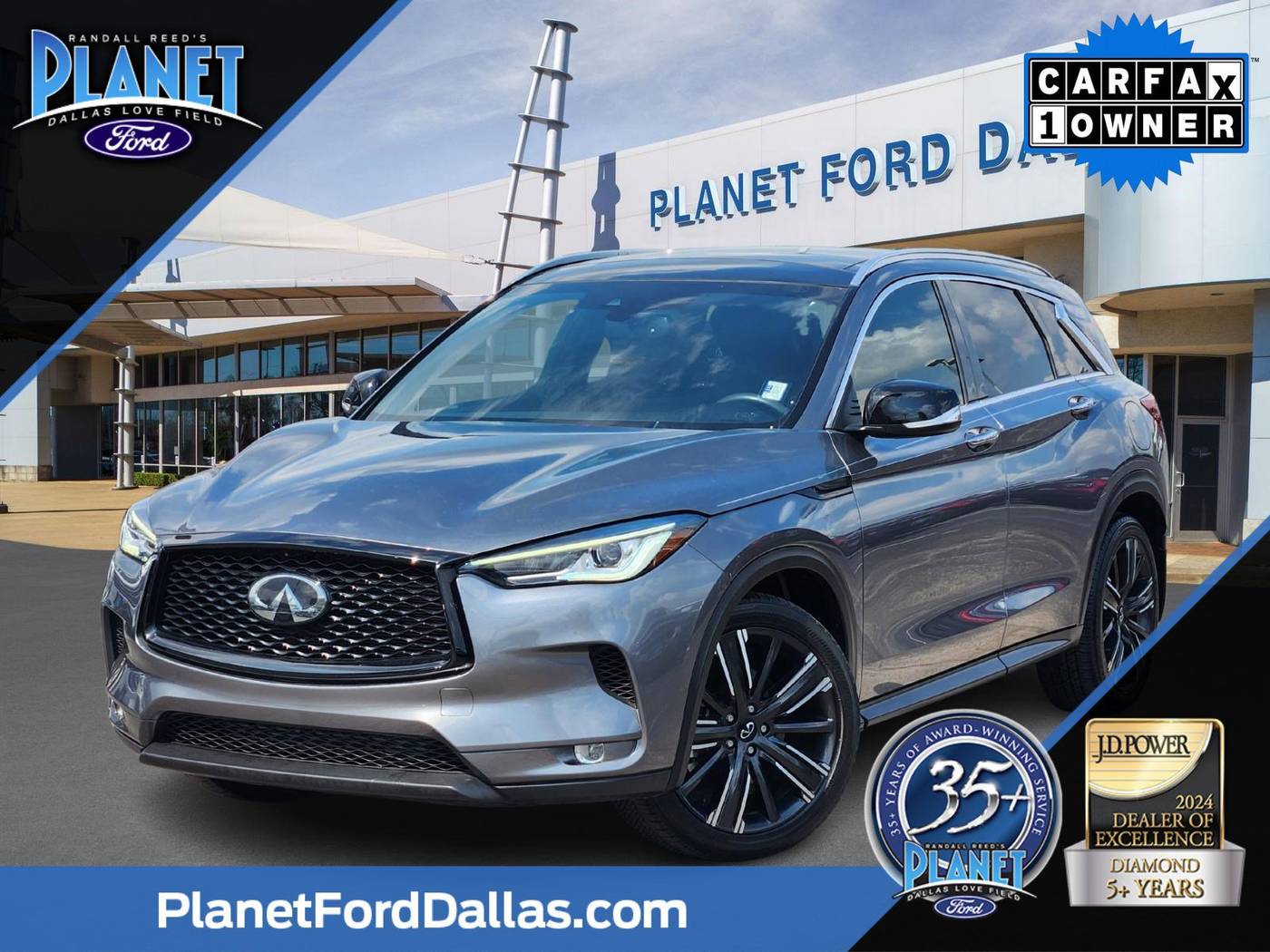 2022 INFINITI QX50 LUXE — SUV — 56,940 mi — Dallas, TX