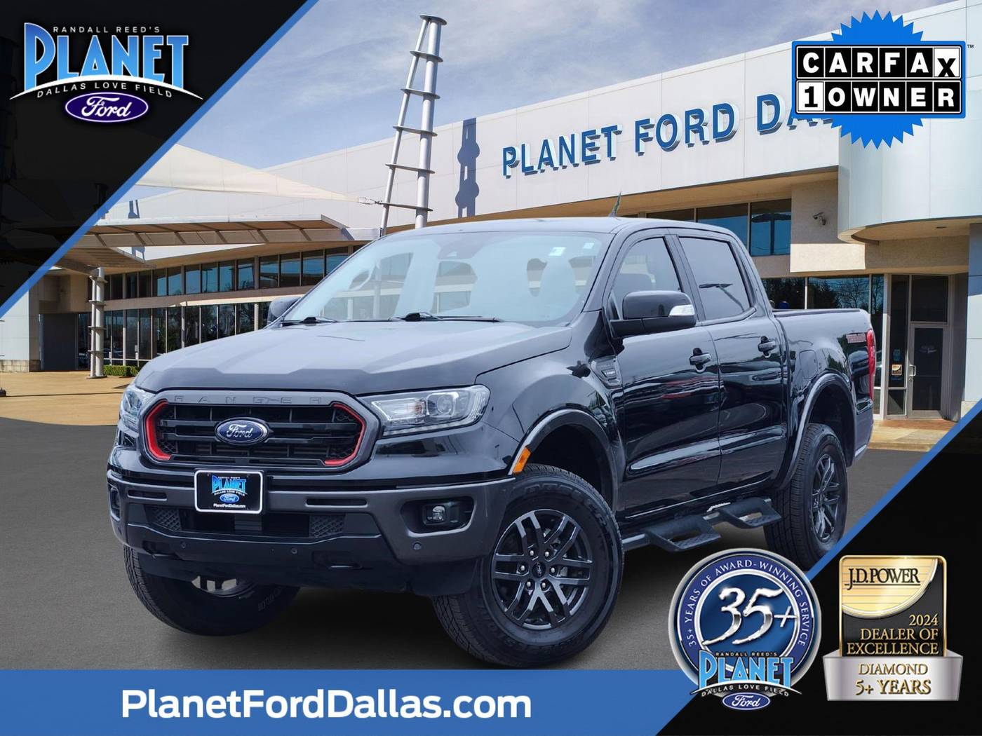 2022 Ford Ranger Lariat — Pickup Truck — 59,924 mi — Dallas, TX