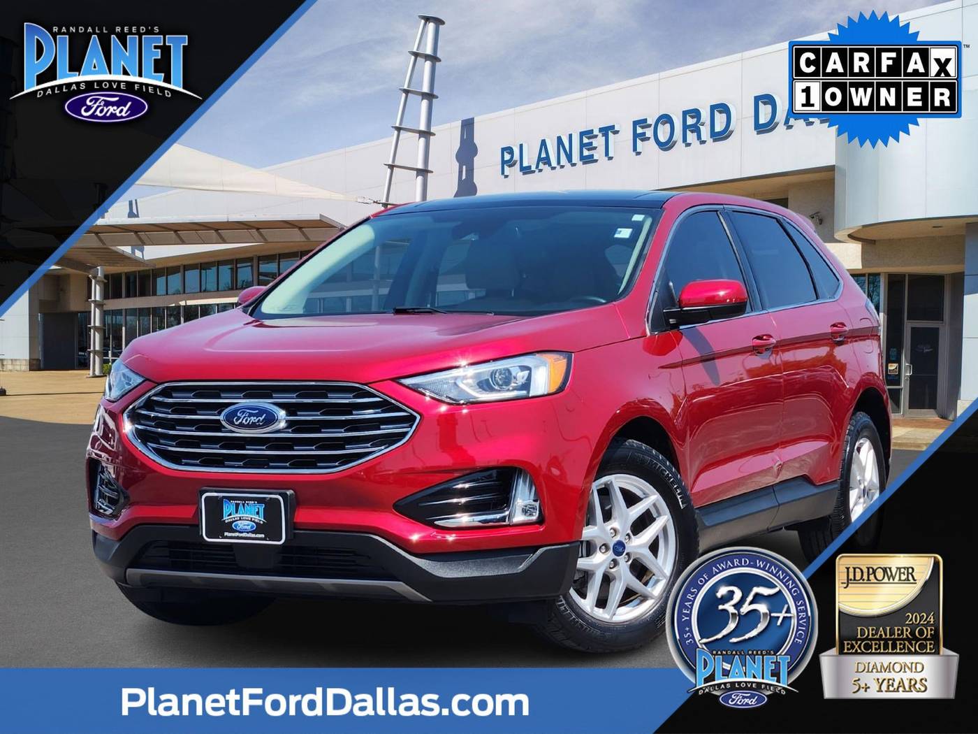 2021 Ford Edge SEL — SUV — 35,251 mi — Dallas, TX