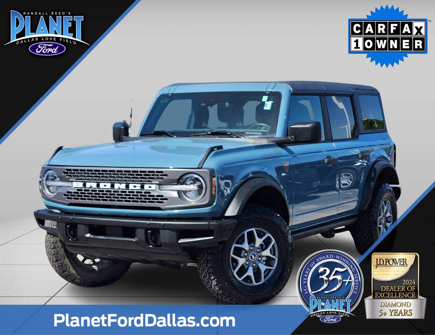 2022 Ford Bronco Badlands — SUV — 18,250 mi — Dallas, TX