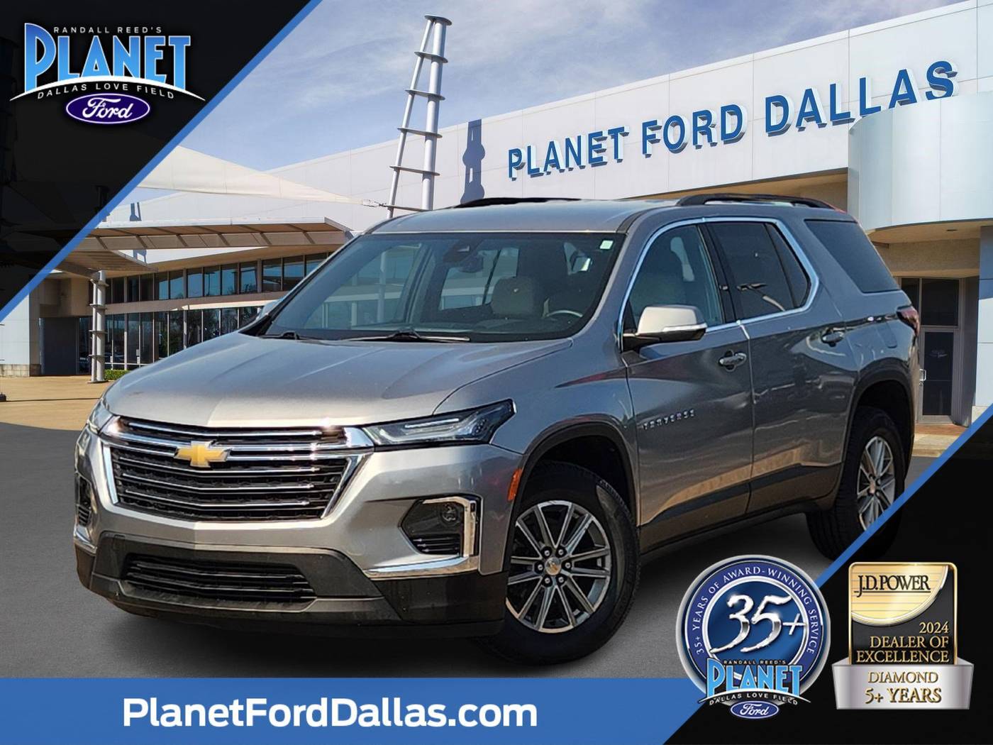 2023 Chevrolet Traverse LT Cloth — SUV — 47,037 mi — Dallas, TX