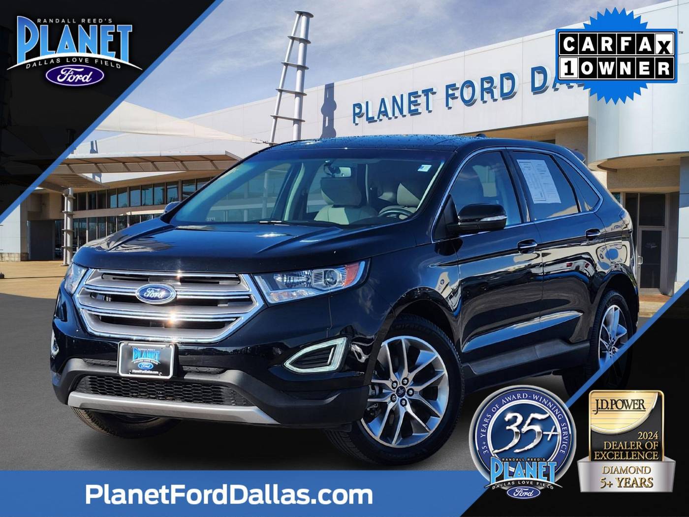 2018 Ford Edge Titanium — SUV — 78,872 mi — Dallas, TX