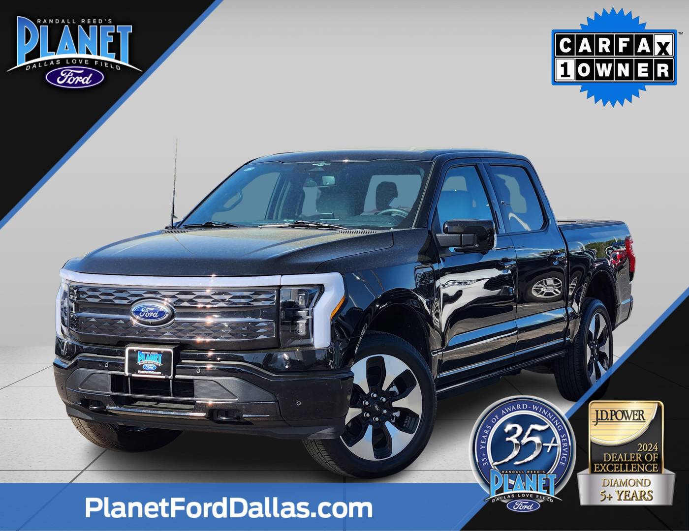 2023 Ford F-150 Lightning Platinum — Pickup Truck — 5,231 mi — Dallas, TX