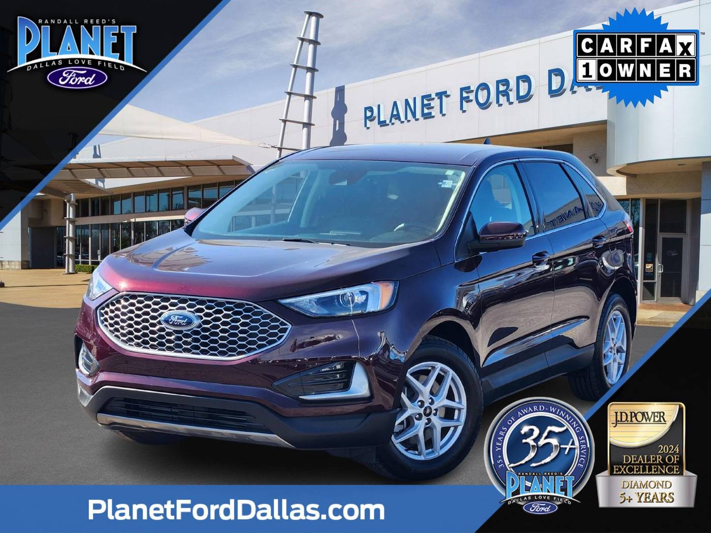 2024 Ford Edge SEL — SUV — 34,625 mi — Dallas, TX