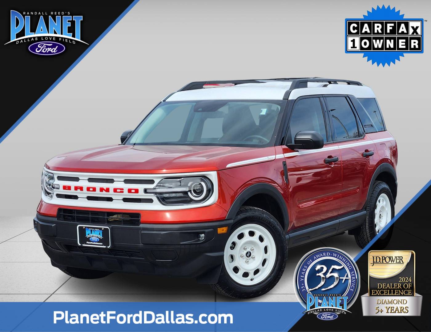 2023 Ford Bronco Sport Heritage — SUV — 6,621 mi — Dallas, TX