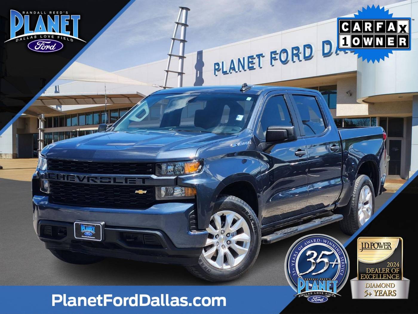 2022 Chevrolet Silverado 1500 LTD Custom — Pickup Truck — 56,020 mi — Dallas, TX