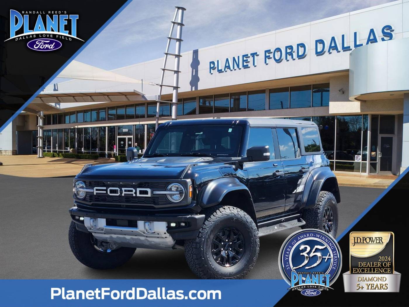 2023 Ford Bronco Raptor — SUV — 16,682 mi — Dallas, TX