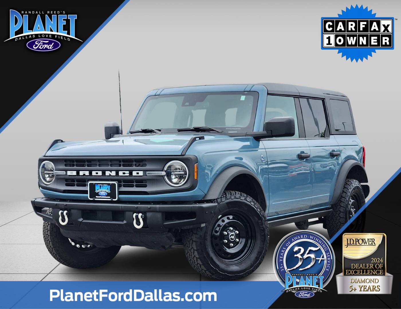 2022 Ford Bronco Black Diamond — SUV — 63,637 mi — Dallas, TX