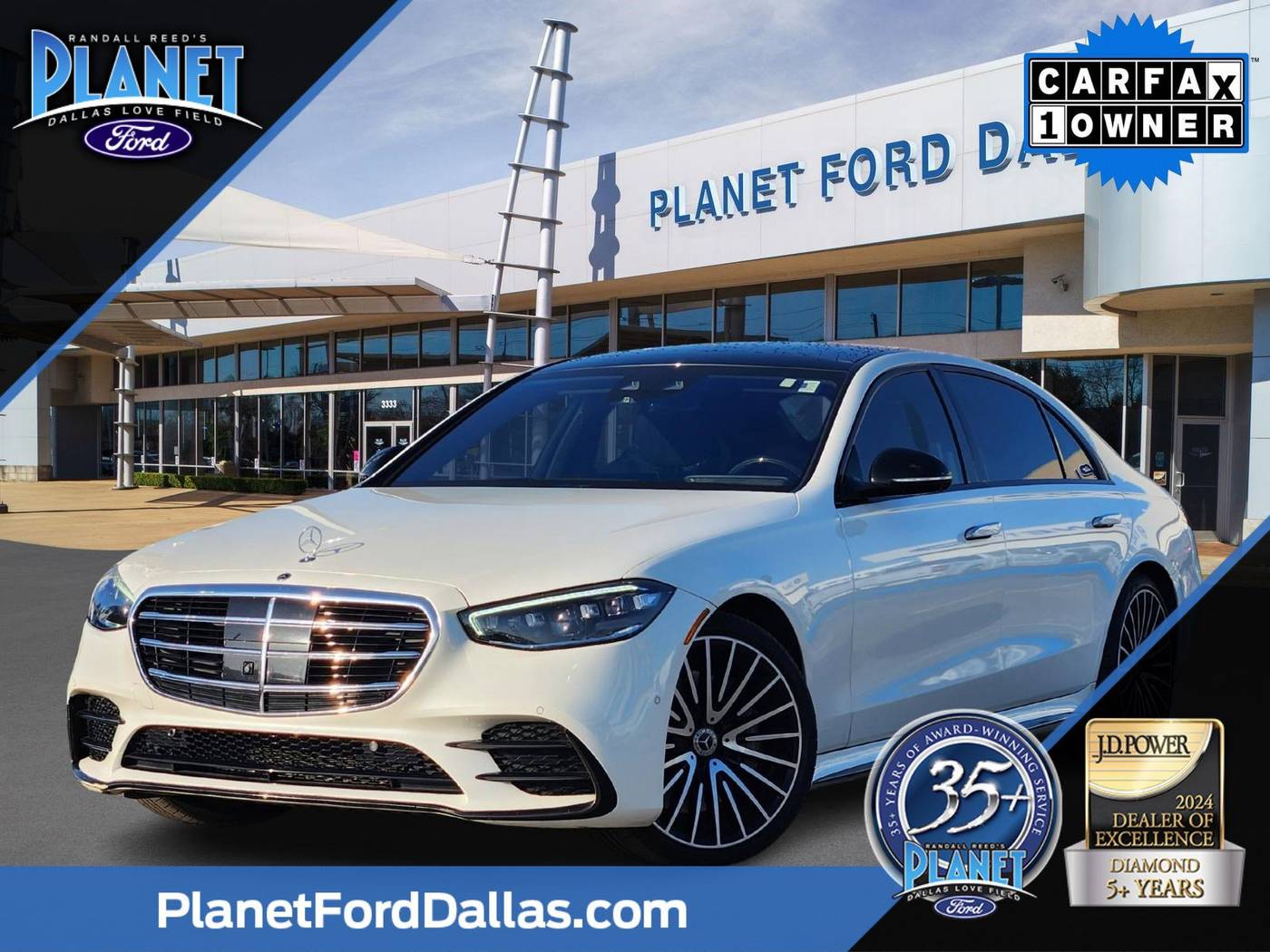 2023 Mercedes-Benz S-Class S 500 — Sedan — 35,497 mi — Dallas, TX