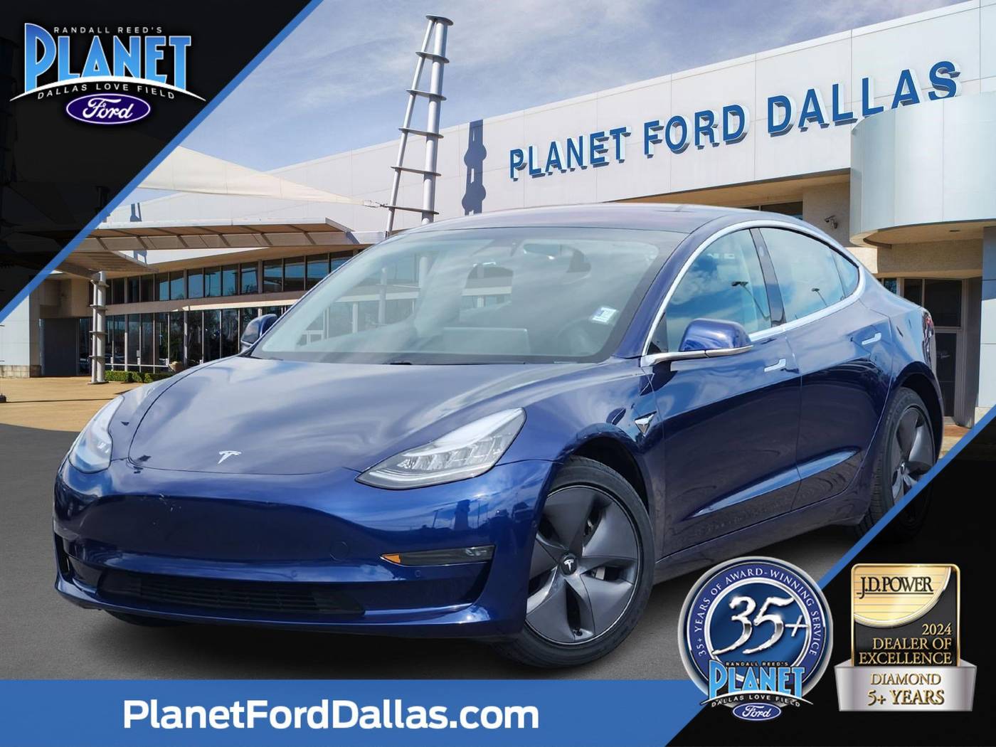 2018 Tesla Model 3 Mid Range — Sedan — 63,913 mi — Dallas, TX