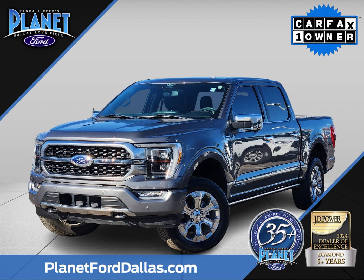 2022 Ford F-150 Platinum — Pickup Truck — 25,298 mi — Dallas, TX