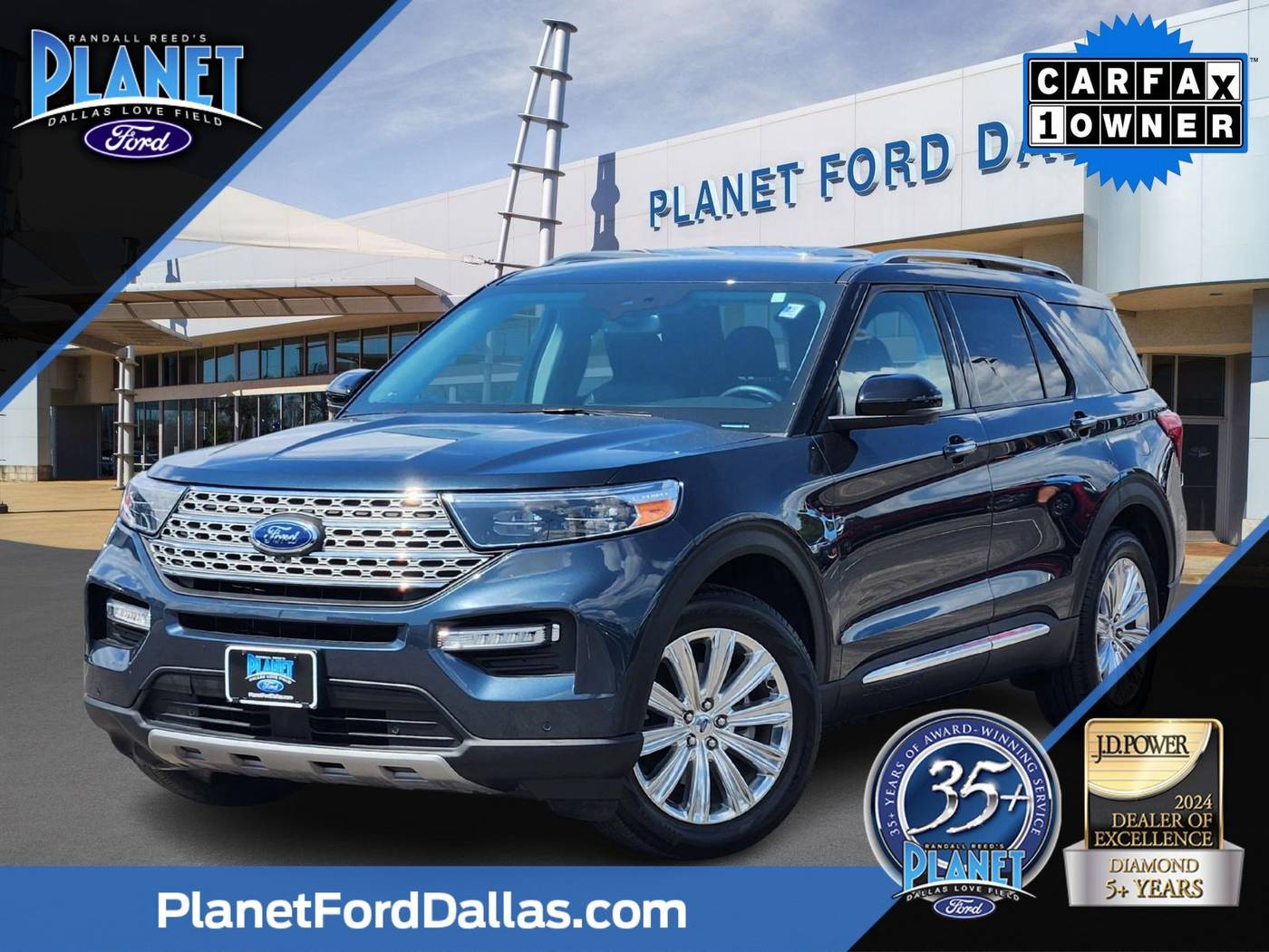 2022 Ford Explorer Limited — SUV — 20,249 mi — Dallas, TX