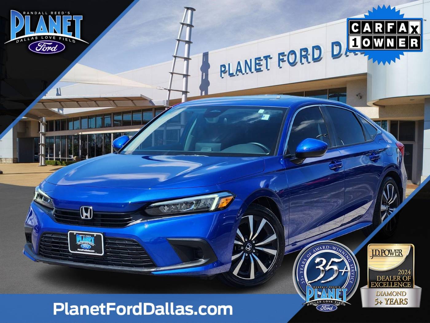 2024 Honda Civic EX — Sedan — 26,318 mi — Dallas, TX