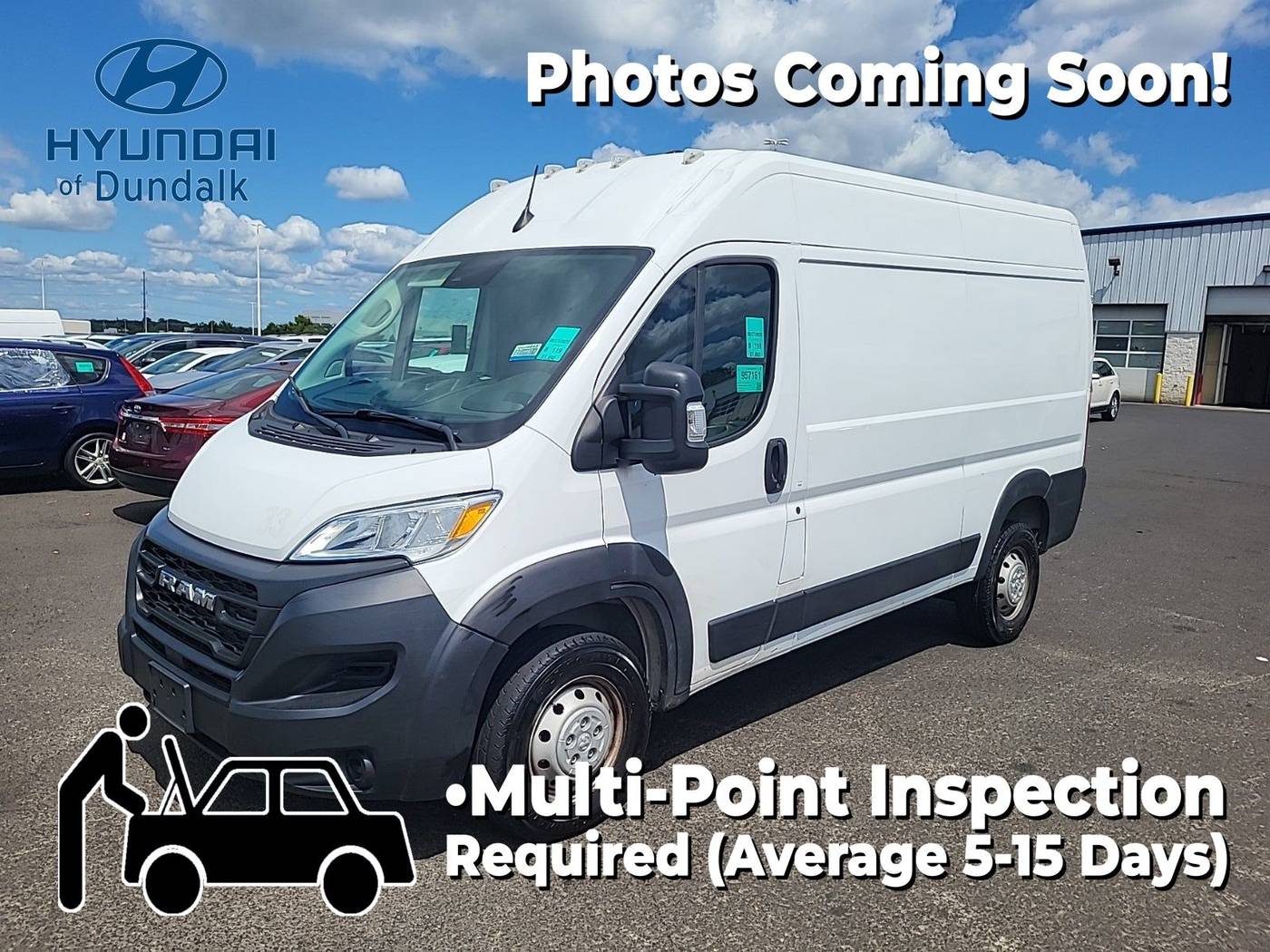 2023 Ram ProMaster Cargo Van 1500 — Cargo Van — 27,692 mi — Baltimore, MD