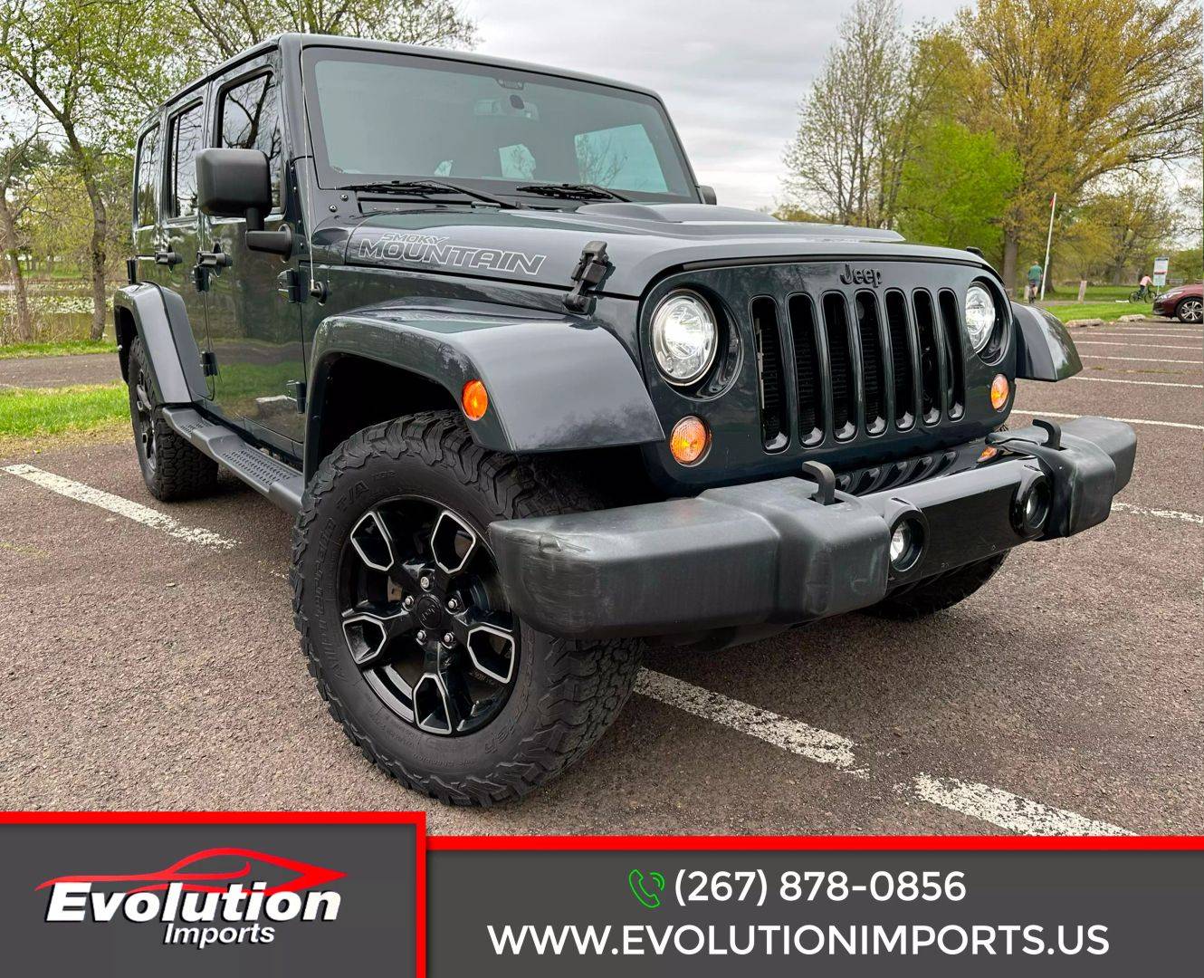 2017 Jeep Wrangler Smoky Mountain — SUV — 100,222 mi — Bristol, PA