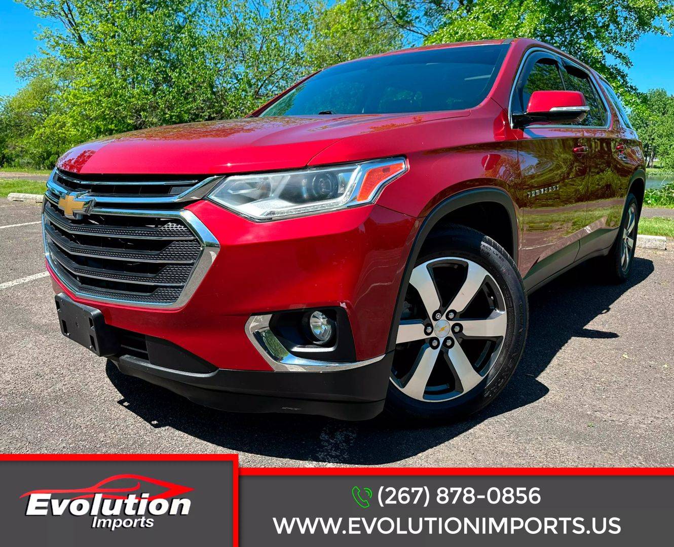 2018 Chevrolet Traverse LT Leather — SUV — 84,012 mi — Bristol, PA