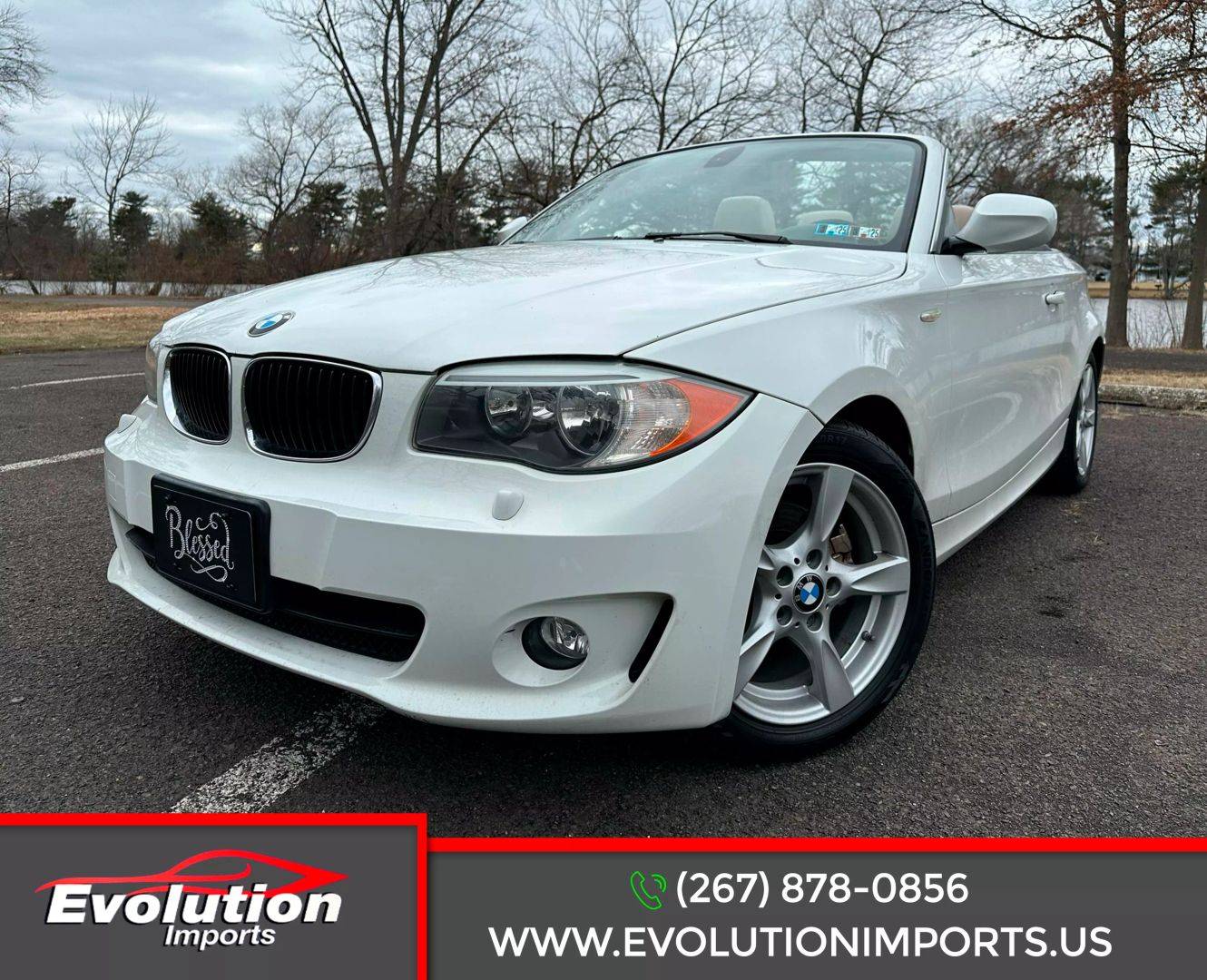 2013 BMW 1 Series 128i — Convertible — 96,554 mi — Bristol, PA