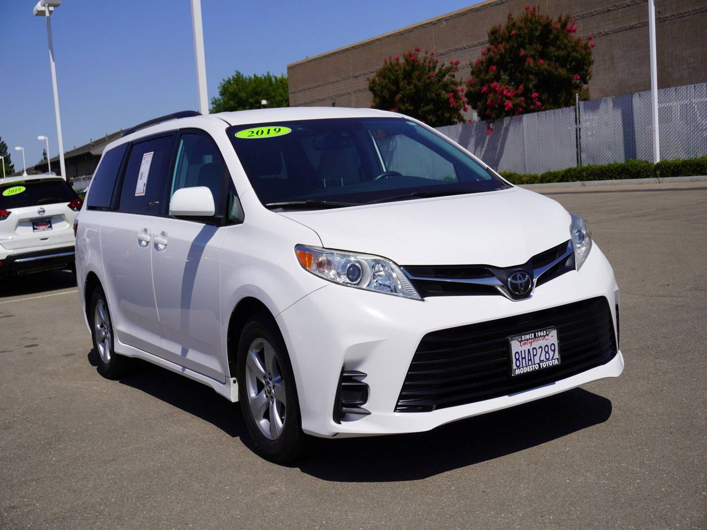 2019 Toyota Sienna LE — Minivan — 55,447 mi — Modesto, CA