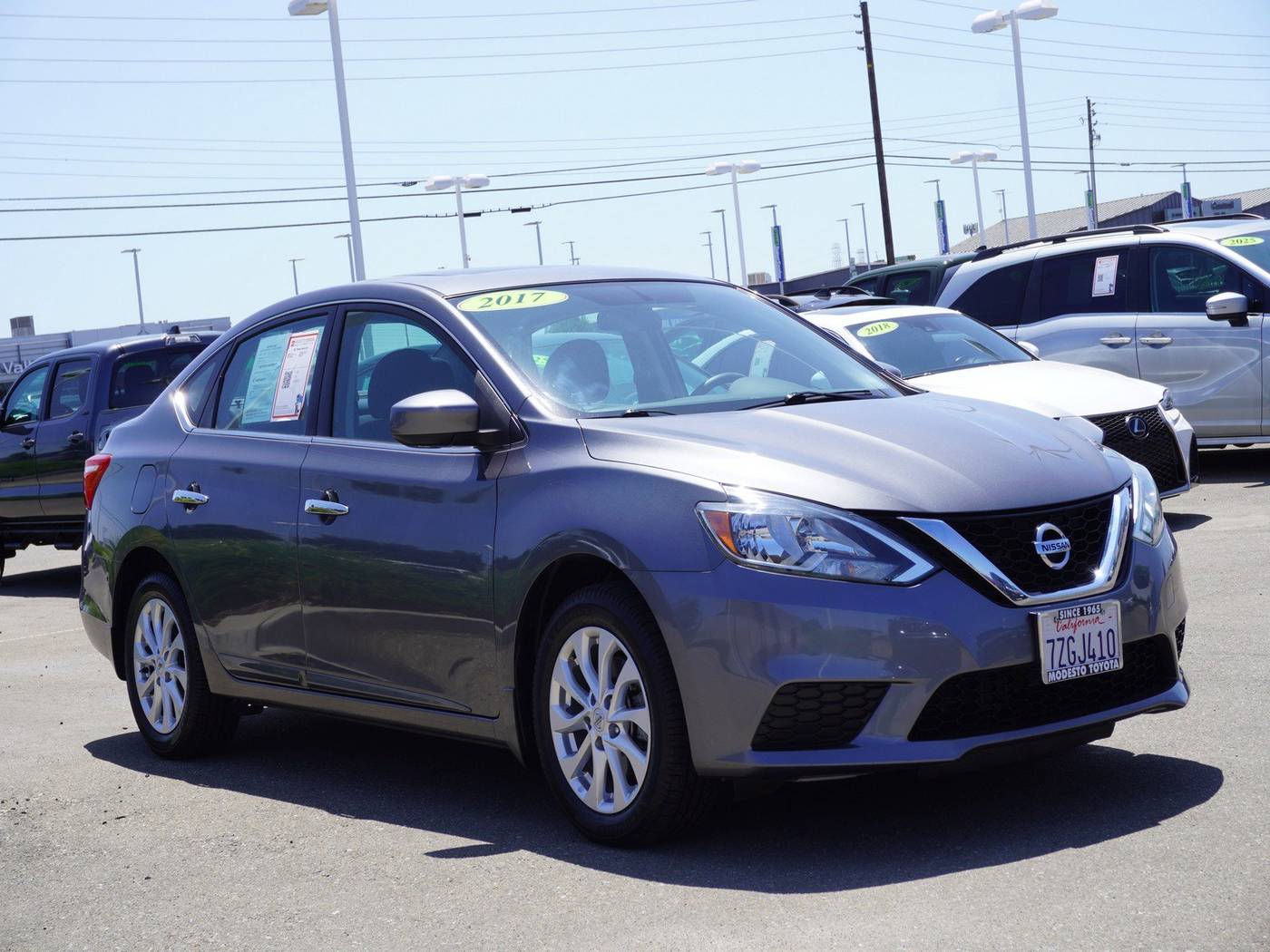 2017 Nissan Sentra SV — Sedan — 55,219 mi — Modesto, CA