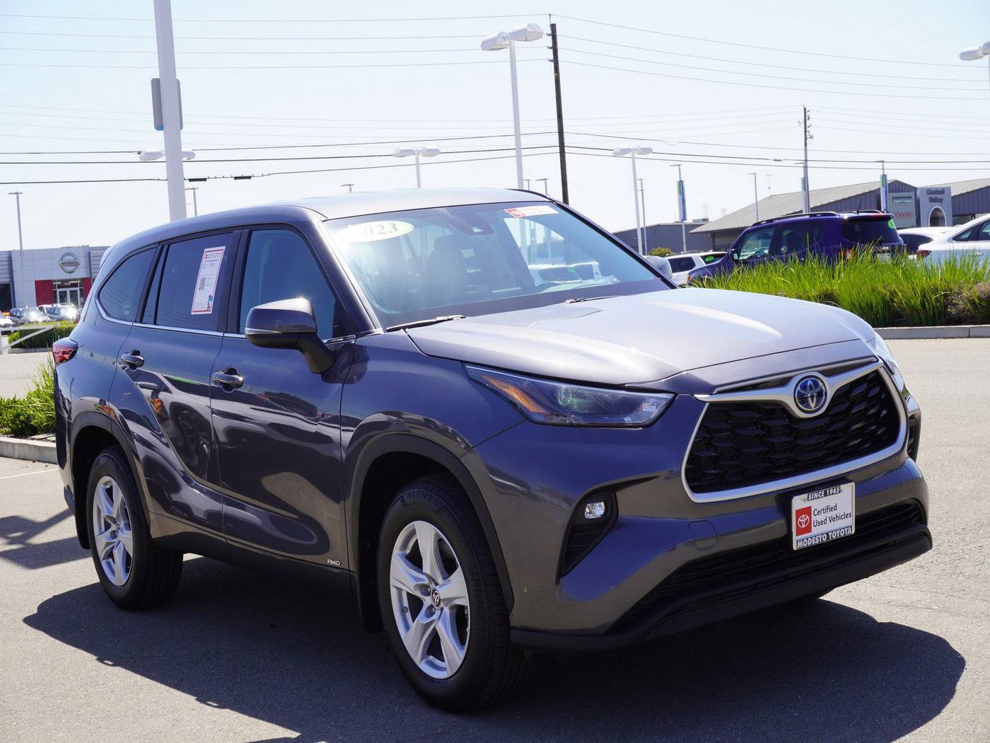 2023 Toyota Highlander Hybrid LE — SUV — 63 mi — Modesto, CA